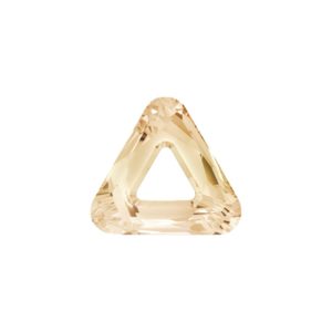 Swarovski 4737 – Cosmic Triangle – 20mm – Golden Shadow
