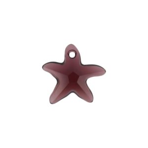 Swarovski 6721 – Starfish Pendant – 16mm – Burgundy
