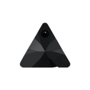 Swarovski 6628 – Triangle Pendant – 8mm – Jet