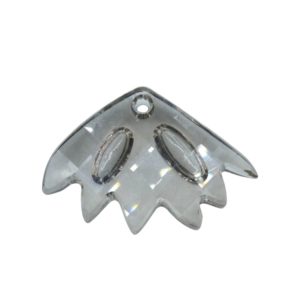 Swarovski 6901 – Zinnia Pendant – 45mm – Crystal Satin