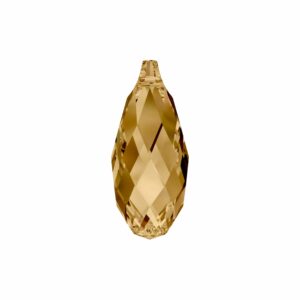 Swarovski 6010 – Briolette Pendant – 13 x 6.5mm – Light Colorado Topaz