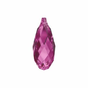 Swarovski 6010 – Briolette Pendant – 13 x 6.5mm – Fuchsia