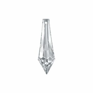 Swarovski 8621 – Icicle Drop – 38 x 14mm – Silver Shade