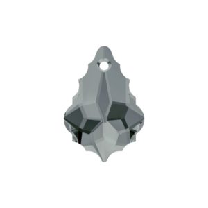 Swarovski 6090 – Baroque Pendant – 22mm – Black Diamond