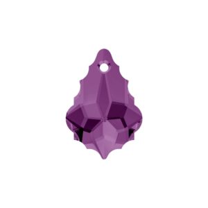 Swarovski 6090 – Baroque Pendant – 16mm – Amethyst