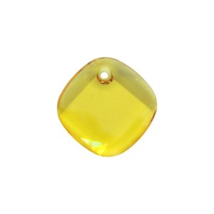 Swarovski 6058 – Metro Pendant – 18mm – Light Topaz