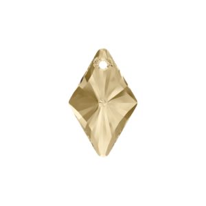Swarovski 6320 – Rhombus Pendant – 14mm – Golden Shadow