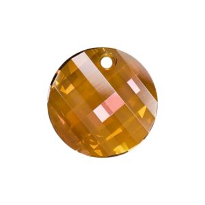 Swarovski 6621 – Twist Pendant – 18mm – Copper