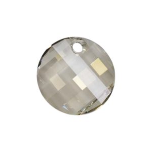 Swarovski 6621 – Twist Pendant – 18mm – Silver Shade