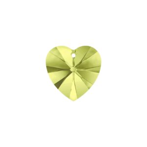 Swarovski 6202 – Heart Pendant - 14.4mm - Jonquil
