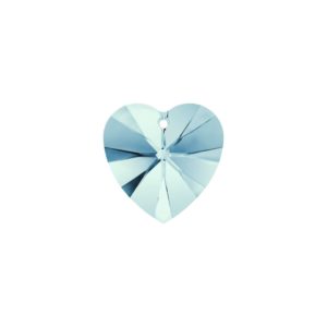 Swarovski 6202 – Heart Pendant - 18mm - Aqua