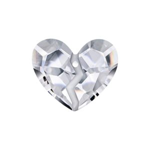 Swarovski 6263 – Forever 1 Heart Pendant - 36mm - Crystal