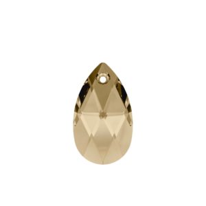 Swarovski 6106 – Pear Pendant - 50mm - Golden Shadow