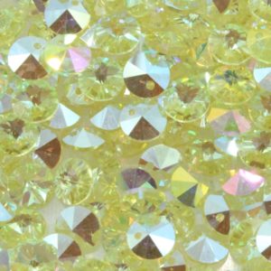 Swarovski 6200 – Rivoli Pendant - 6mm - Jonquil AB