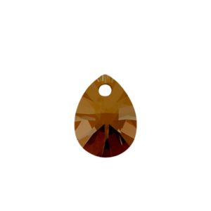 Swarovski 6128 – Mini Pear Pendant - 12mm - Copper