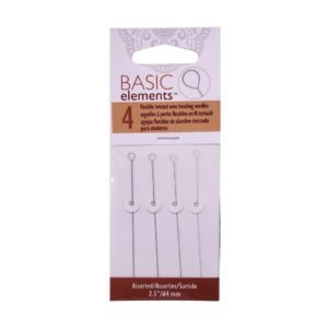 Collapsible Eye Needle - Assorted Sizes - 4 Pack