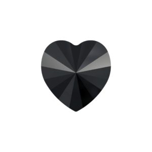 Swarovski 5742 – Heart Bead - 8mm - Jet