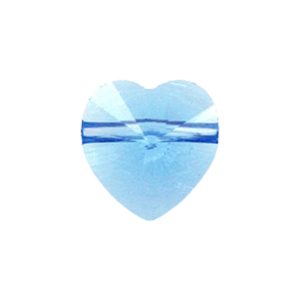 Swarovski 5742 – Heart Bead - 8mm - Aqua