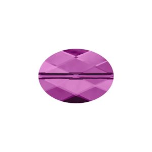 Swarovski 5050 – Flat Oval Bead - 14mm - Amethyst