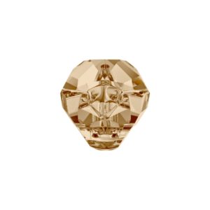 Swarovski 5751 – Panther Bead - 14mm - Golden Shadow