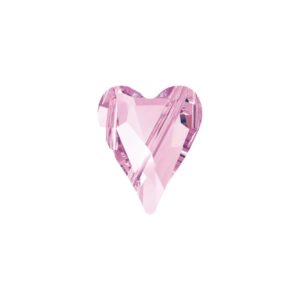 Swarovski 5743 – Wild Heart Bead - 12mm - Rosaline