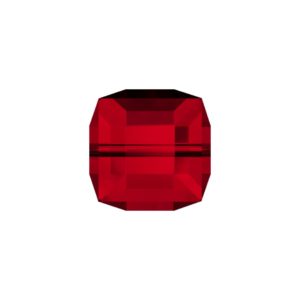 Swarovski 5601 – Cube Bead - 4mm - Siam