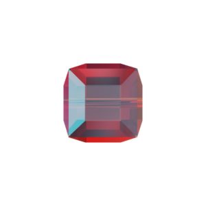 Swarovski 5601 – Cube Bead - 4mm - Light Siam Shimmer