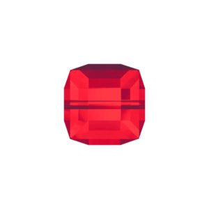 Swarovski 5601 – Cube Bead - 4mm - Light Siam