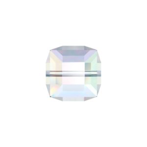 Swarovski 5601 – Cube Bead - 6mm - AB