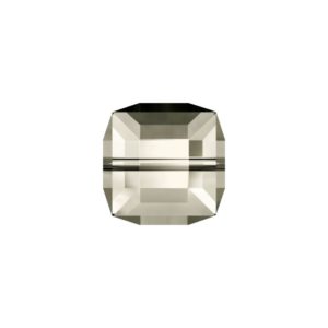 Swarovski 5601 – Cube Bead - 4mm - Silver Shade