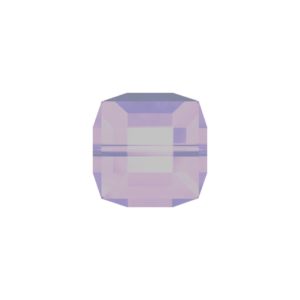 Swarovski 5601 – Cube Bead - 4mm - Violet Opal