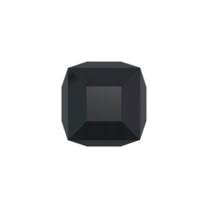 Swarovski 5601 – Cube Bead - 4mm - Jet