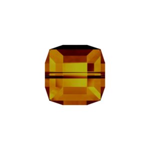 Swarovski 5601 – Cube Bead - 8mm - Copper