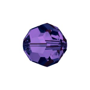 Swarovski 5000 – Round Faceted Bead - 4mm - Tanzanite
