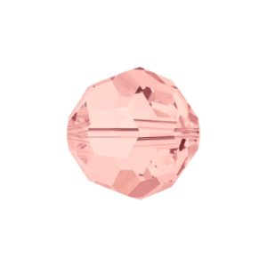 Swarovski 5000 – Round Faceted Bead - 4mm - Light Peach