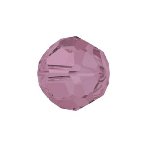 Swarovski 5000 – Round Faceted Bead - 4mm - Violet Opal