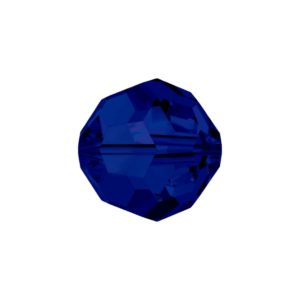 Swarovski 5000 – Round Faceted Bead - 4mm - Dark Indigo