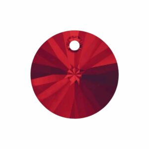 Swarovski 6428 – Rivoli Pendant - 6mm - Light Siam