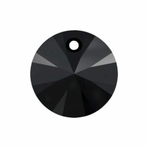 Swarovski 6200 – Rivoli Pendant - 8mm - Jet
