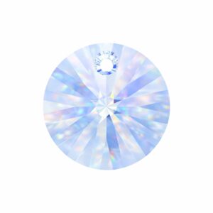 Swarovski 6200 – Rivoli Pendant - 6mm - Light Sapphire AB