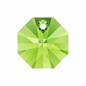 Swarovski 6401 – Octagon Pendant - 8mm - Peridot