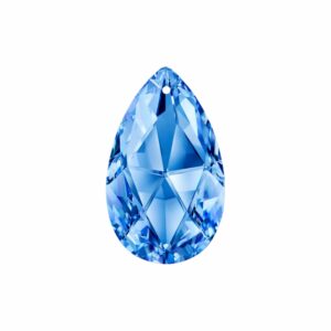 Swarovski 8721 – Pear Drop - 28mm - Med Sapphire