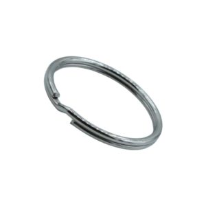 Split Ring - 25mm - Antique Silver