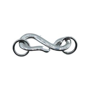 S Hook - 24mm - Antique Silver