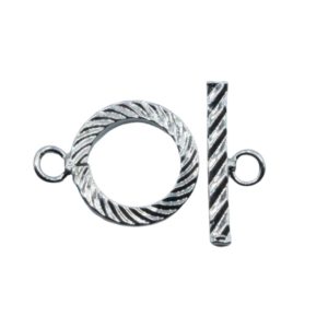 FOB - 24mm - Antique Silver