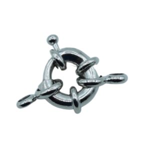 Bolt Ring - 11mm - Antique Silver