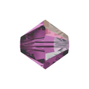 Swarovski 5328 – Bicone Bead - 4mm - Amethyst AB