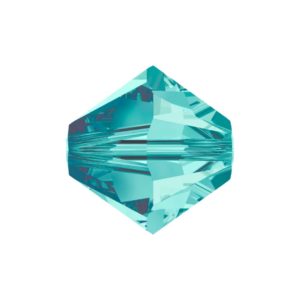 Swarovski 5328 – Bicone Bead - 3mm - Blue Zircon