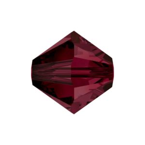 Swarovski 5328 – Bicone Bead - 6mm - Burgundy