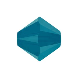 Swarovski 5328 – Bicone Bead - 4mm - Caribbean Blue Opal